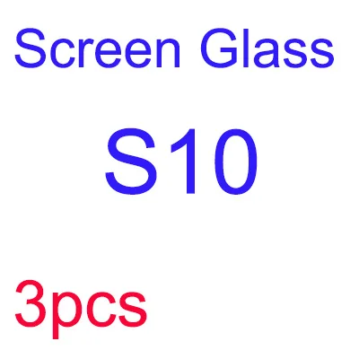 3 шт. внешний экран стекло для SAMSUNG S8 S9 S10 plus передняя линза запасные части стекло S10e - Цвет: S10