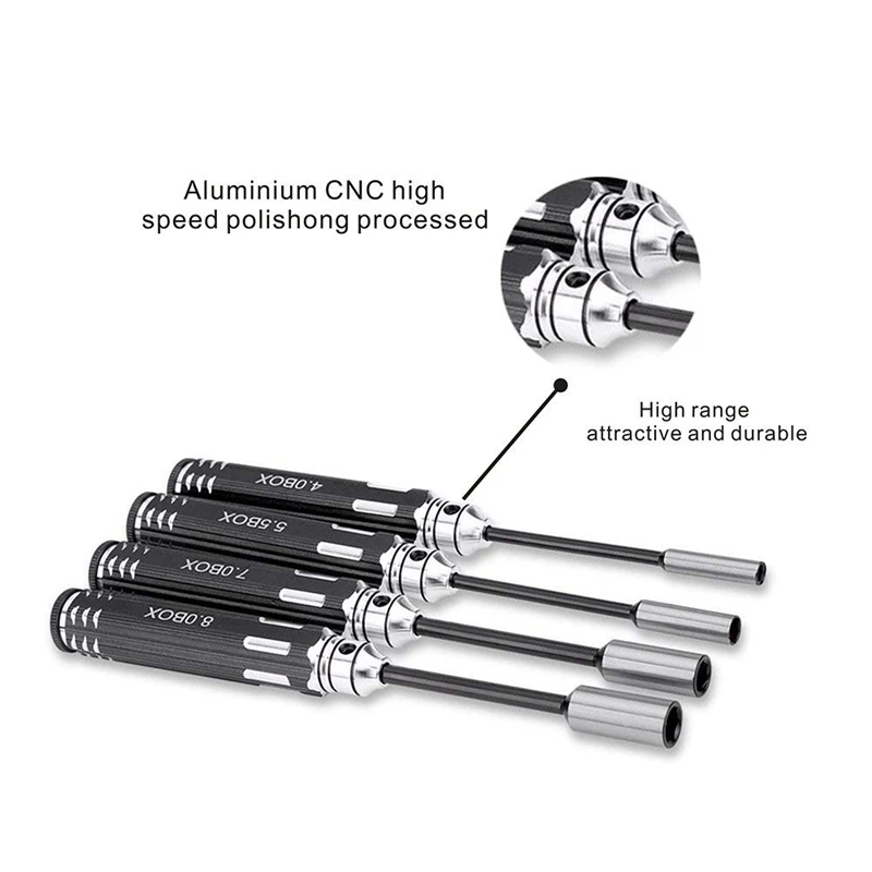 AYHF RC модель инструмента 4 шт. шестигранные отвертки шестигранная гайка гаечный