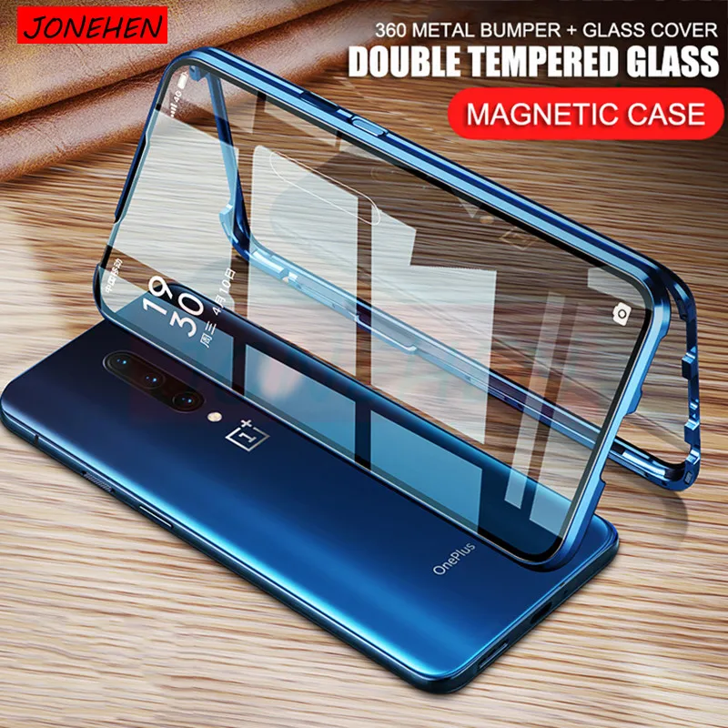 violin Fremmedgøre Moderne Glass Magnetic Case Oneplus 6 | Oneplus 7t Pro Case Full Cover - 360  Protective - Aliexpress