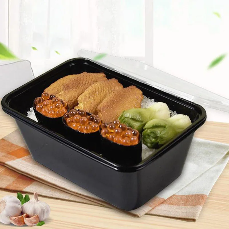 50pcs-Reusable-Bento-Box-Meal-Storage-Food-Prep-Lunch-Box-Reusable-Microwavable-Containers-School-Food-Container.jpg 50 db Újrafelhasználható Bento Doboz Étkezés Tároló Ételek Előkészítő Ebéddoboz Újrahasznosítható Mikrohullámú Konténerek Iskolai Élelmiszer -Konténer 500 650 1000Ml - Image 4