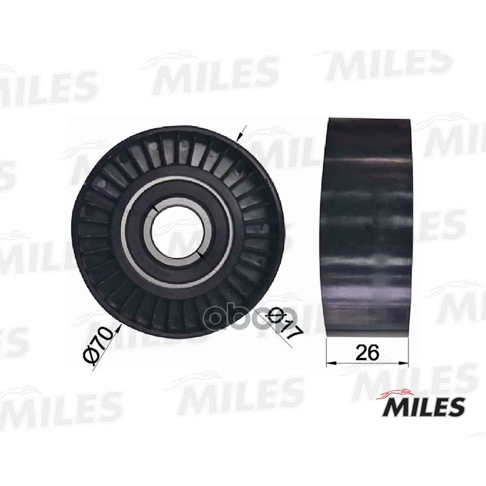 Roller Belt Drive Chrysler/Jeep/Mazda/2.0/4.2/5.7/6.1 Ag03012 Miles. AG03012