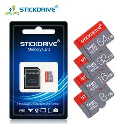 Высокая скорость Class10 Microsd 8 GB 16 ГБ, 32 ГБ, 64 ГБ Micro SD Card 128 GB мини-карты памяти SD Card 4 GB картао де memoria бесплатная адаптер
