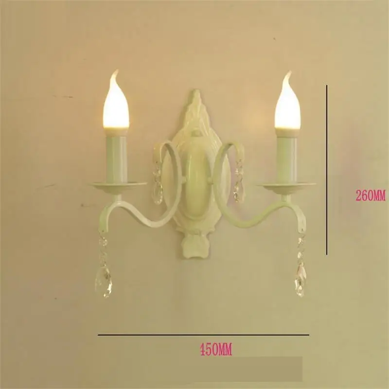 Interieur Лофт Декор бра Wandlamp аппликация Murale светильник Lampara де интерьер Кристалл Aplique Luz сравнению стены спальня свет