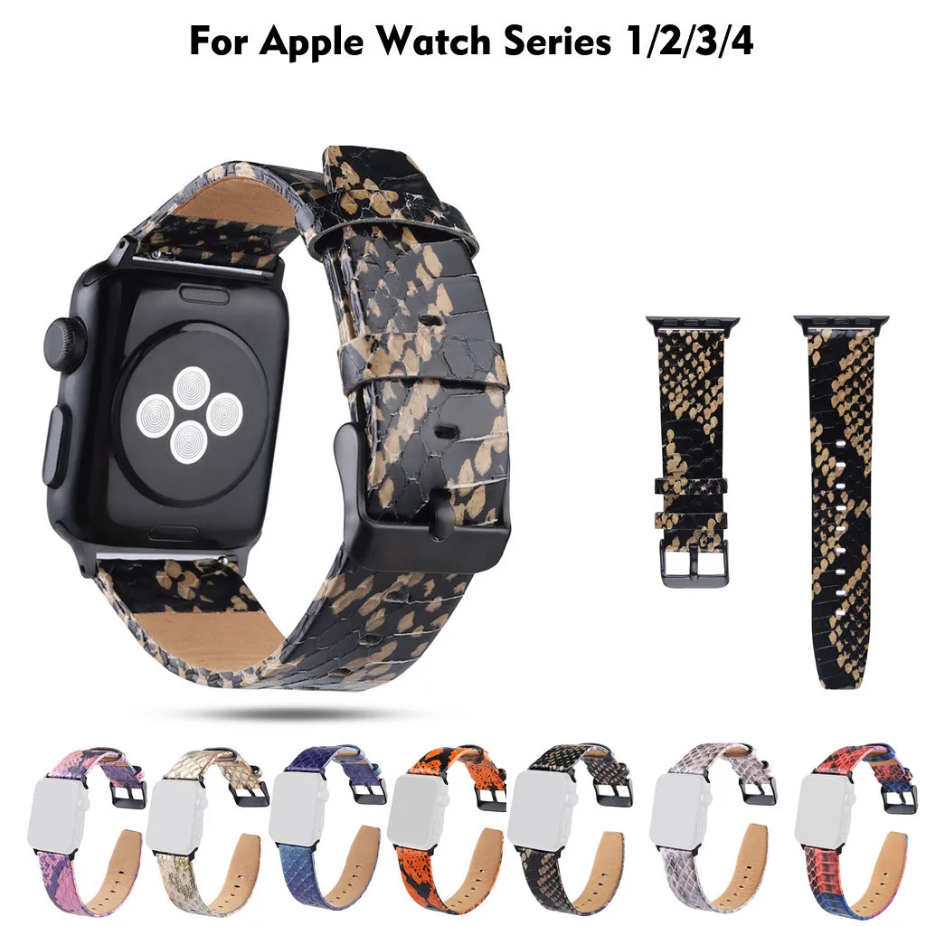 Кожаный ремешок сменный ремешок для наручных часов для Apple Watch серии 1/2/3/4 42/44 ремешок для часов, мм фитнес-трекер# G20
