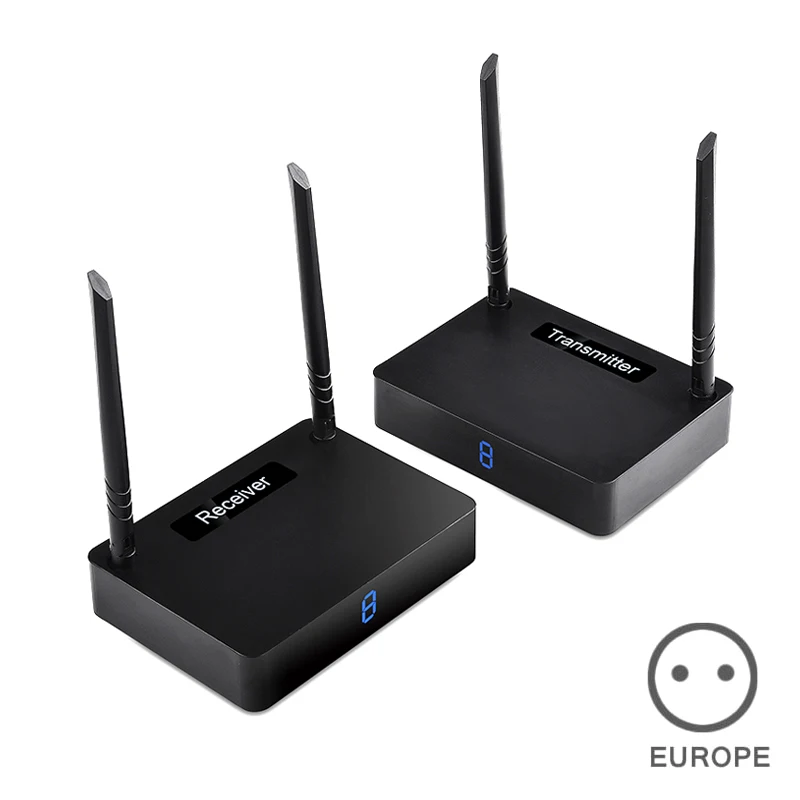 

Wireless HDMI Transmitter Receiver HD585 Audio Video WiFi Extender IR Remote Signal Return ING-SHIPPING