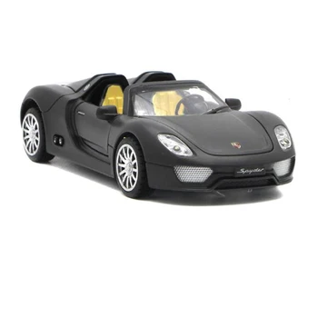 

1:32 Alloy Model of 918 Model Toy Car Metal Cars Toy Pull Back Flashing Music Diecast 918 Spyder Car Toys for Child Birth Gift