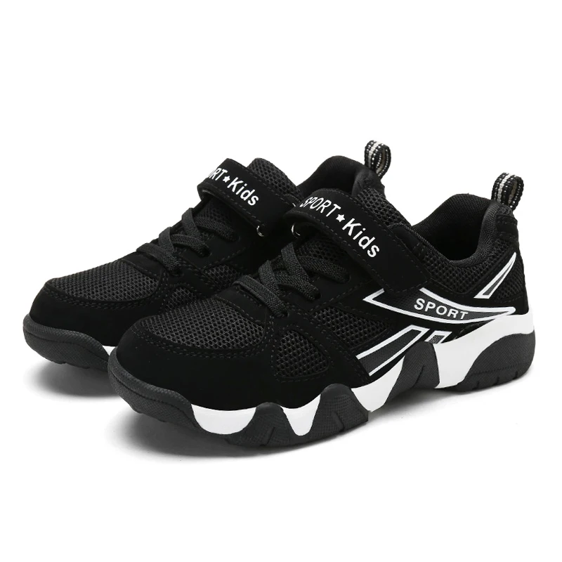 Обувь для мальчиков 6 дышащая 7 сетчатая обувь 8 больших детей 9 10 путешествия 12