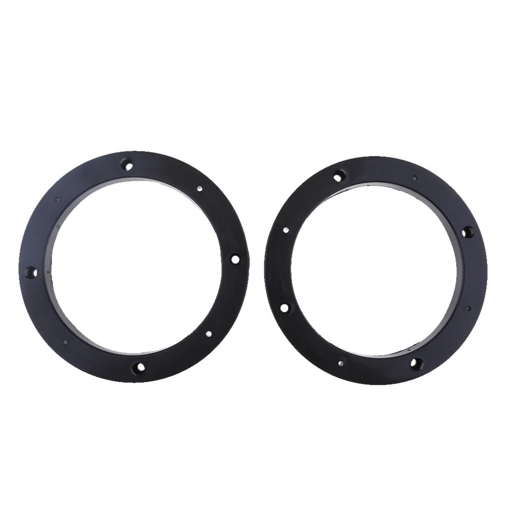5inch Dia Universal Plastic Speaker Spacer Adaptor Ring Mounting Bracket 2 Pcs for Auto Car speaker mounting spacer rings
