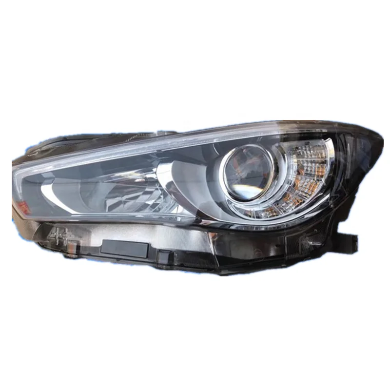 Made for 2014 -- 2017 Q50 headlamp assembly with high  LED belt steering without belt headlight