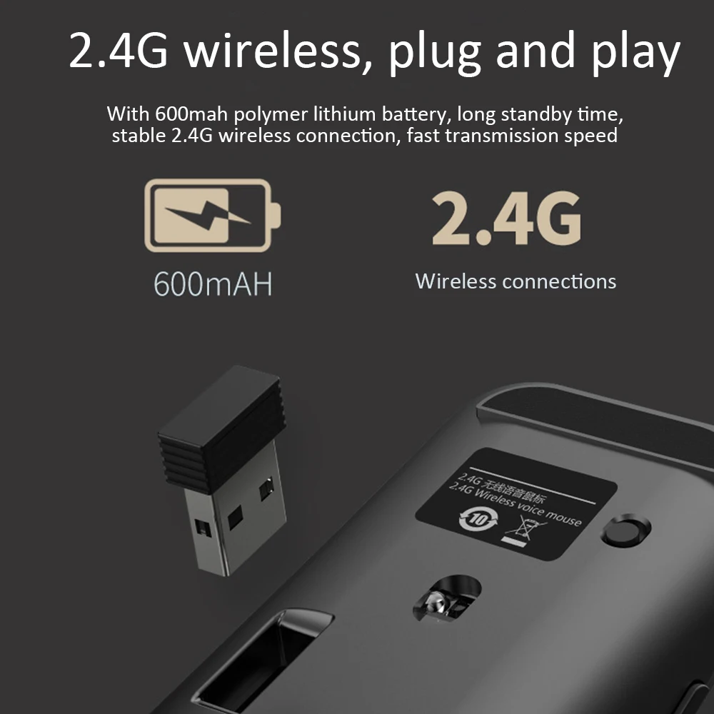 AI Intelligence mouse Bluetooth голосовой перевод беспроводная мышь искусственный интеллект язык перевод мышь