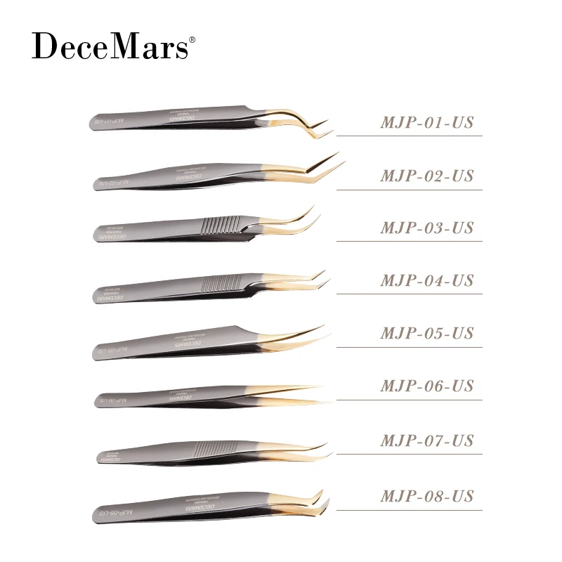 Eyelash Tweezers DeceMars For Lash Artists