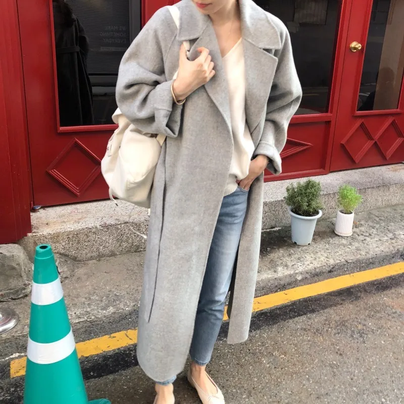 black puffer coat womens Women Winter Long Overcoat Outwear Coat Loose Plus Size Cardigans Long Sleeve Manteau Femme Hiver Elegant white bubble coat