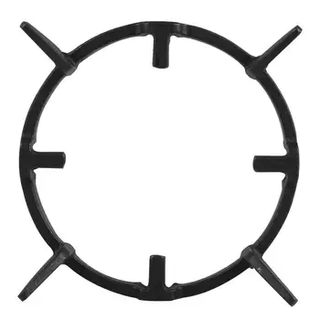 

1pc Gas Stove Holder Rack Stand Stove Stand Wok Pan Support Rack Kitchen Accessories for Home Kitchen (Black)