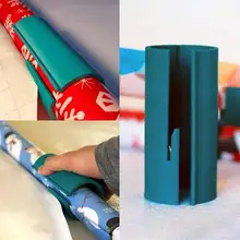 Пластиковые раздвижные бумажные резак рулон бумаги упаковочные корты сборной линии каждый раз Рождественский подарок DIY праздничные ручные инструменты