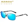 AORON New Men's Metal Polarized Sunglasses Driver Driving Sun Glasses Classic Fashion Square Sunglasses UV400 ► Photo 3/6