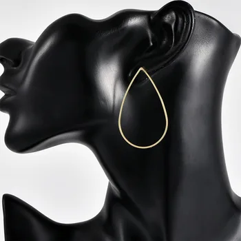

Fashion New Earrings Europe And The United States Summer Sexy Drop-shaped Minimalist Personality Exaggerated Net Red Earrings