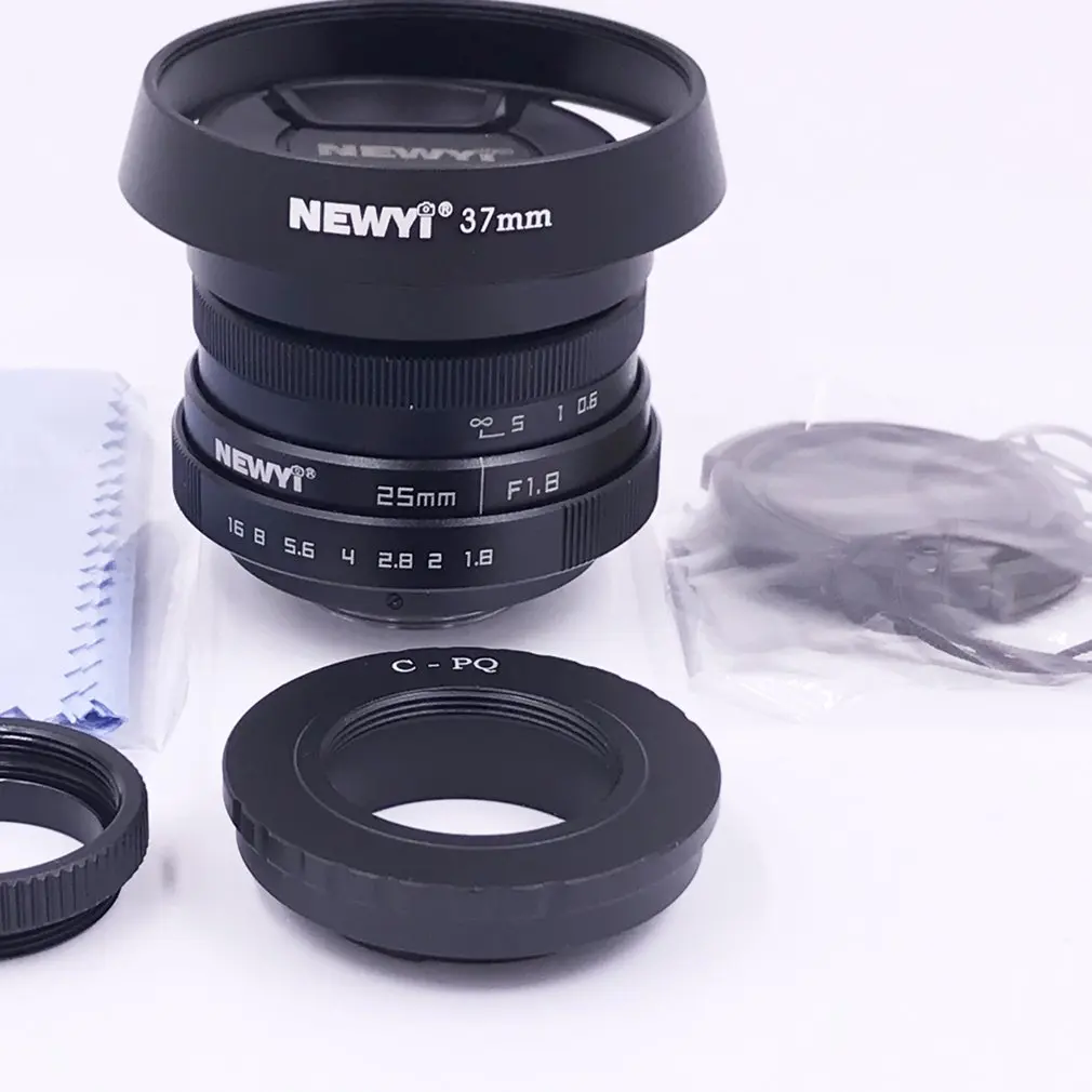 Мини 25 B + FX объектив для видеонаблюдения с ручной фокусировкой Canon Nikon Sony E