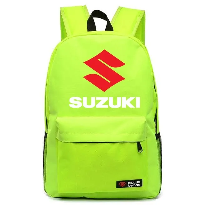 Модный яркий цвет SUZUKI рюкзак эскиз сумка