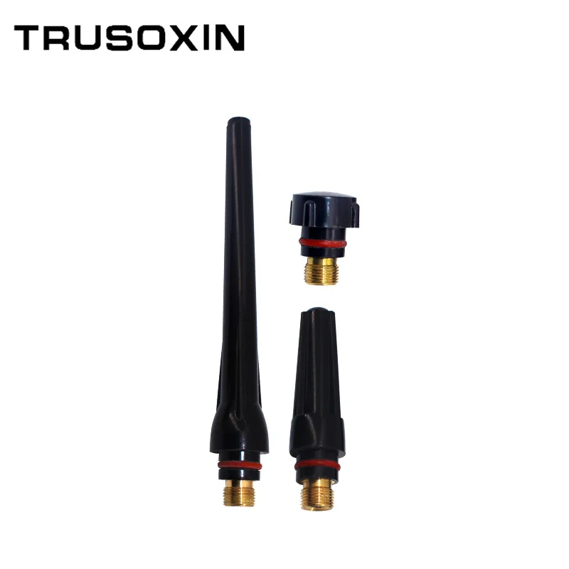 Tig Welding Accessories Tig Welding Torch Kit 30Pcs TIG Welding Torch Accessories Stubby Gas Lens 4#~12# Pyrex Glass Cup Kit For WP-17/18/26 Torch Welding& Soldering Supplies
