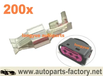 

200pcs Terminals Pins For VW Beetle Bora Jetta OEM Fuse Box Connector Plug 1J0937773 1J0 937 773
