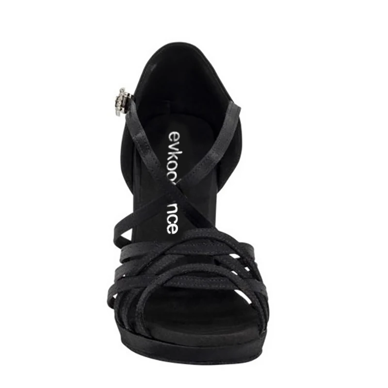 Practice DIY Women Laitn Shoe 10cm Heel Female Latin Salsa Ballroom Dance Shoe Girl Waterproof Platform Club Party Dancing Shoes 3