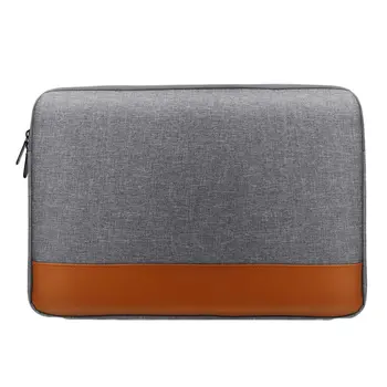 

Gray A001 Oxford Style Fashionable Laptop Notebook Sleeve Case Carry Bag Shockproof Handbag Suitable For Macbook