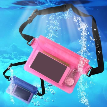 

Waterproof Drift Diving Swimming Bag Underwater Dry Shoulder Waist Pack Bag Pocket Pouch Skiing Snowboard Mobile Phone Bags Case