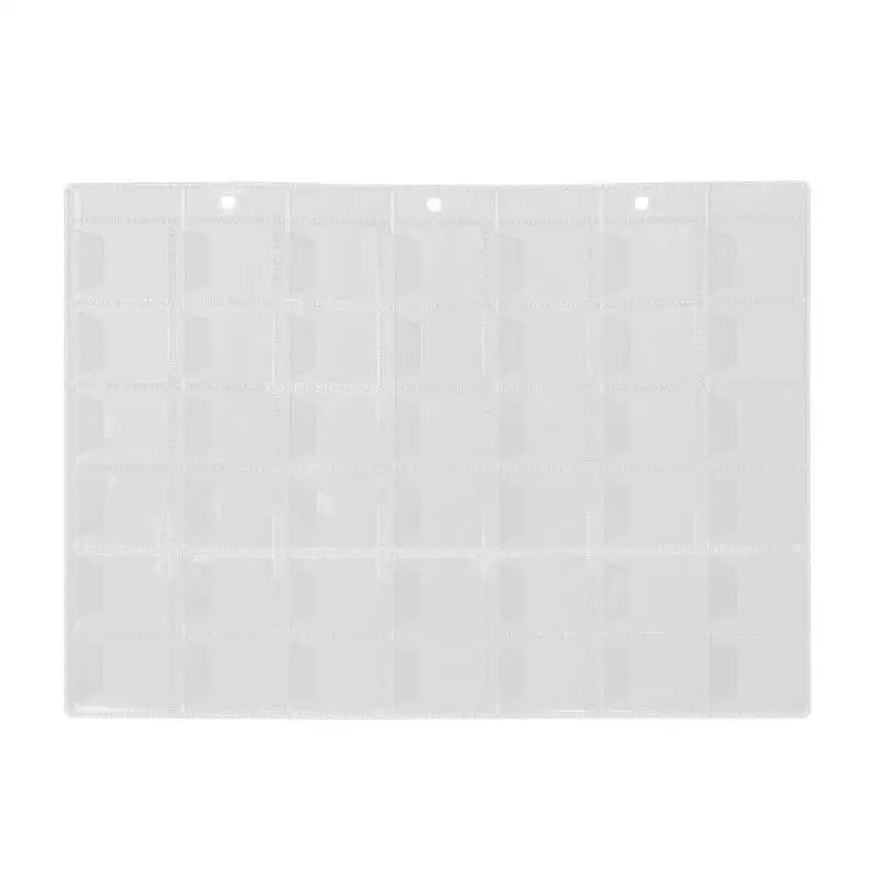 10pcs PVC Plastic Sheet Coin Holder Album Storage bag dies for DIY Scrapbooking Cards Decoration Photo Card Frame
