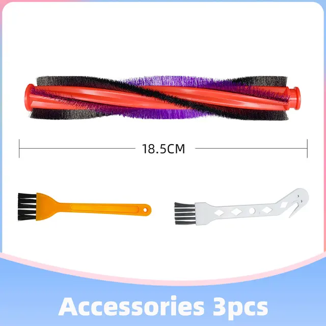 Dyson V6 Animal Fluffy DC59 DC62 SV03 SV073 Cordless Vacuum Cleaner Bristle Roller Brush Bar Pre-Filter Replacement Spare Parts 1pcs 18.5cm