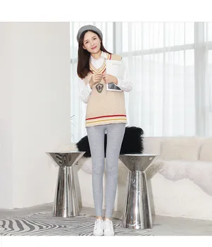 

New Arrival leggings Women Casual Solid Color Keep Warm Skinny Pencil Pants Yewa's Store 2019 Autumn