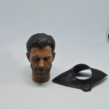 

1/6 Scale Super Hero Bruce Wayne Mr. Rich Confidence Sculpt Version Soldier Head Carving Headplay For 12" Man Action Figure