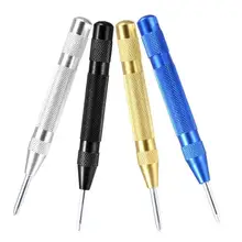 

HSS High Speed Automatic Center Punch Drill Bits Drilling Crown For Metal Core Carpentry Tools Automatic Center Punch Wood Tool