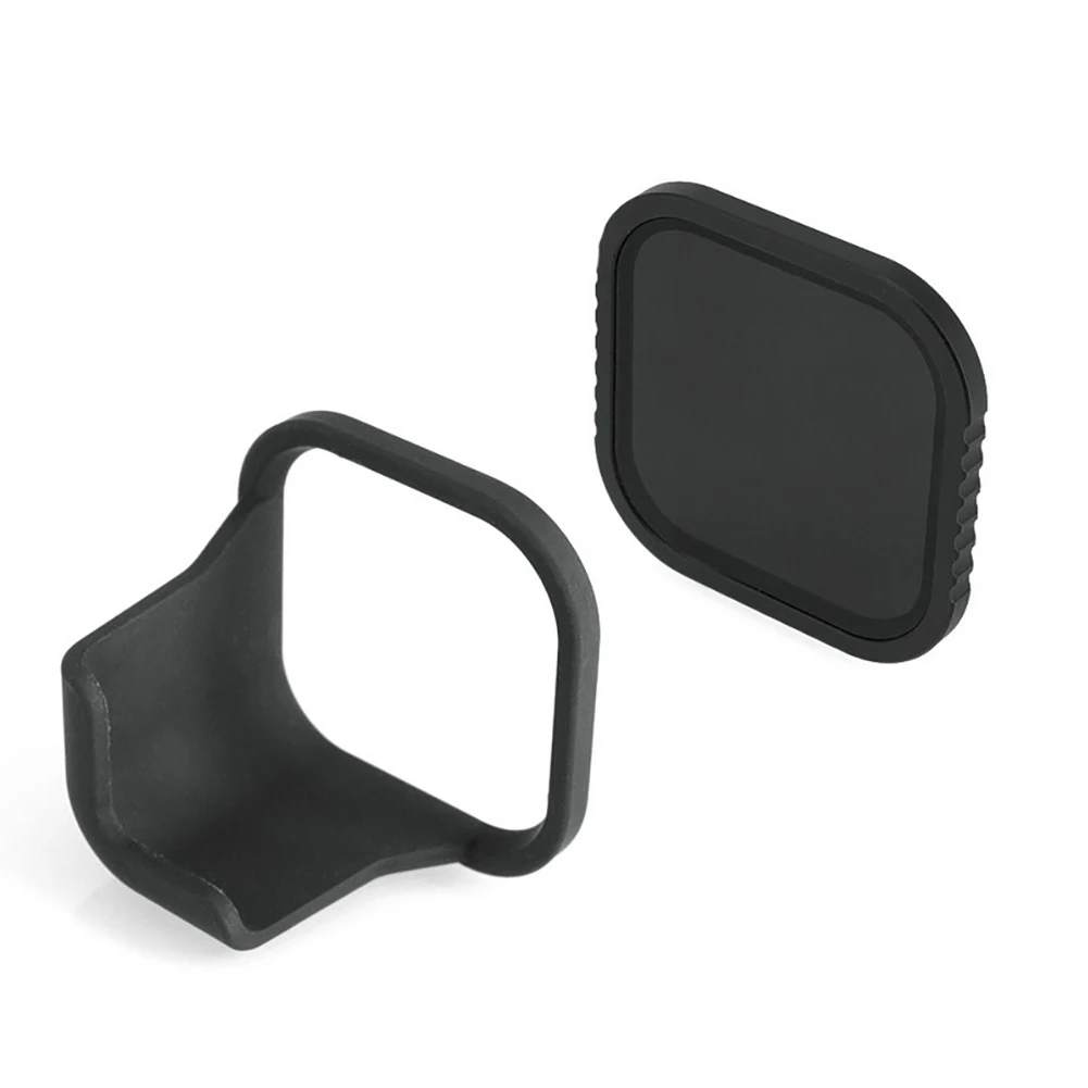 Camera Lens Filter Set Optical Glass CPL ND 4.3x4.3mm Square Black Magnetic Buckle Anti Scratch Photograph For GoPro Hero 8