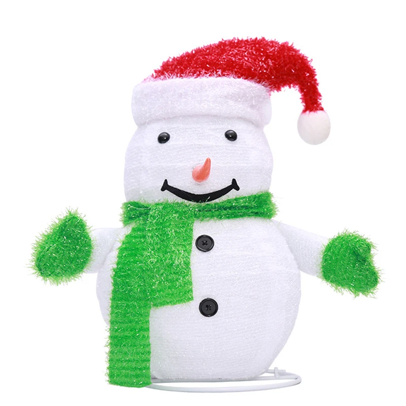 

Christmas Decorations Snowman Old Man Mall Window Living Room LED Lights festive party ornament