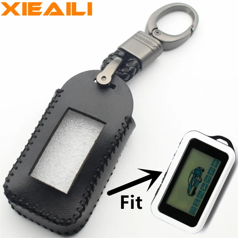 Чехол XIEAILI из натуральной кожи для StarLine E60/E90/E63/E93/E95/E96 двухстороннее управление