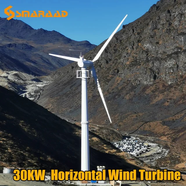 5000 W Gerador De Turbina Eólica Horizontal 96 V 220 V 380 V 5kw Geração De  Energia Eólica Moinho De Vento Uso Doméstico De Alta