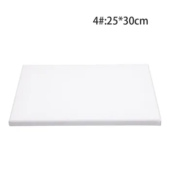 

White Blank Square Artist Canvas Wooden Board Frame For Primed Oil Acrylic Paint R9JB