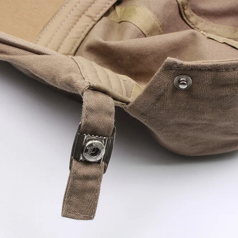Men Beret Hat Adjustable Flat Brim Cotton Blend For Spring Summer Western Style woolen beret