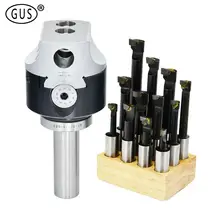 Un ensemble MT2 MT3 MT4 C20 C25 BT30 BT40 NT30 NT40 R8 M10 M12 M16 + F1 3 pouces 75 tête D'alésage 18mm Barre D'alésage Pour Fraiseuse Outil