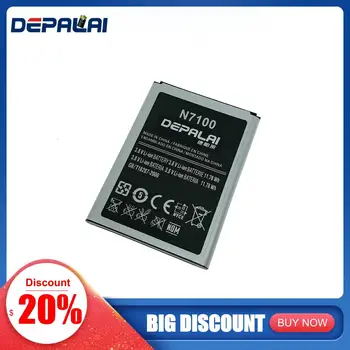 

Good quality AAA For Samsung GALAXY Note2 N7100 N719 Battery Mobile Phone Board EB595675LU Li-ion Replacement 3100mAh