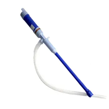 

Electric Liquid Fuel Syphon Pump Automatic Transfer Gas Oil Water Battery Supply