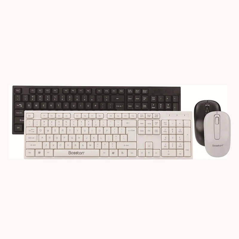 

BOSSTON WS100 Computer Game Mute Office Household Laptop Ultra-Thin Wireless Keyboard And Mouse Set