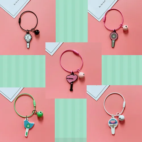 

KPOP Twice Blackpink Got7 Exo Seventeen Keychain Key Ring Hanging Luxury Key Chain Cute Keychain Creative Pendant Wholesale New