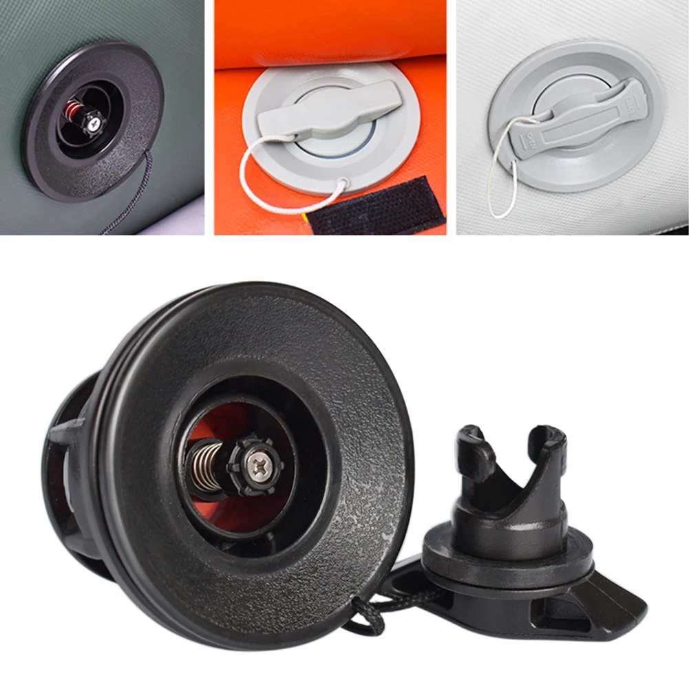 8 Holes PVC Inflatable Boat Accessories Easy Install Practical Adapter Cap Raft Kayak Wrench Secure Repairing Tool Safety