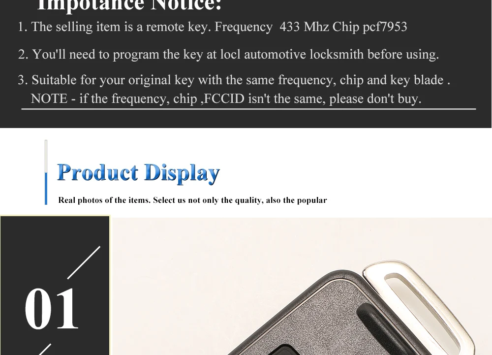 Keyforkess 433/868/902MHz Key chiave a distanza per Auto per VOLVO XC60 XC90 S90 S60 2009-2014 PCF7953 Auto Keyless Go Smart 5WK49224 13 Keyforkess 433/868/902MHz Key chiave a distanza per Auto per VOLVO XC60 XC90 S90 S60 2009-2014 PCF7953 Auto Keyless Go Smart 5WK49224 - H39a9f1a11f384339909407329e5be50fk