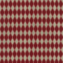 Tissus Au метр большой красный и черный ромбовидная решетка импортируется из Японии Чистый хлопок одеяло печатных Руководство Diy ткани для одежды