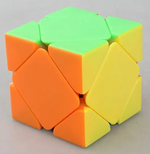 ThinkMax Cubit YJ MoYu Магнитный Skewb Stickerless волшебный куб скорости Twisty головоломка YJ8249 5,5 см Красочный