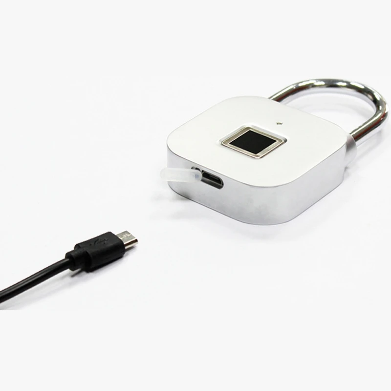 MOOL USB Смарт-замок отпечатков пальцев перезаряжаемый без ключа IP66 водонепроницаемый магазин до 39 отпечатков пальцев для шкафчика, двери, багажа, задней панели