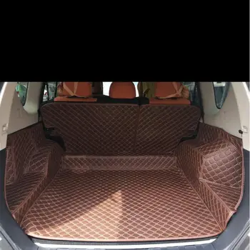 

for Leather Car Trunk Mat Cargo Liner for Nissan X-trail 2007 2008 2009 2010 2011 2012 2013 Fengdu MX6 Rug Carpet