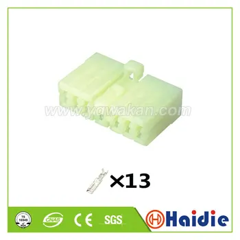

Free shipping 2sets auto 13pin electrical housing plug 13way plastic male socket connector with pins 172498-1